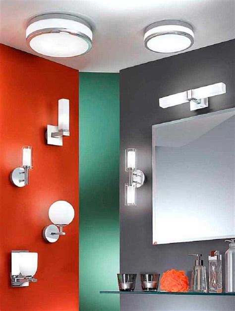 Стильные светильники для ванной комнаты